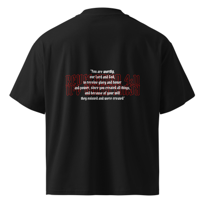 OVERSIZED WORTHY ONE TEE