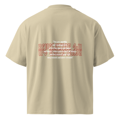 OVERSIZED WORTHY ONE TEE