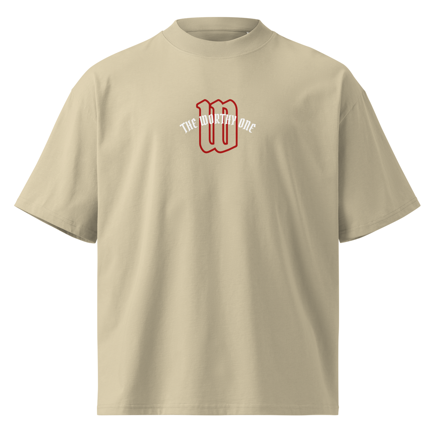 OVERSIZED WORTHY ONE TEE